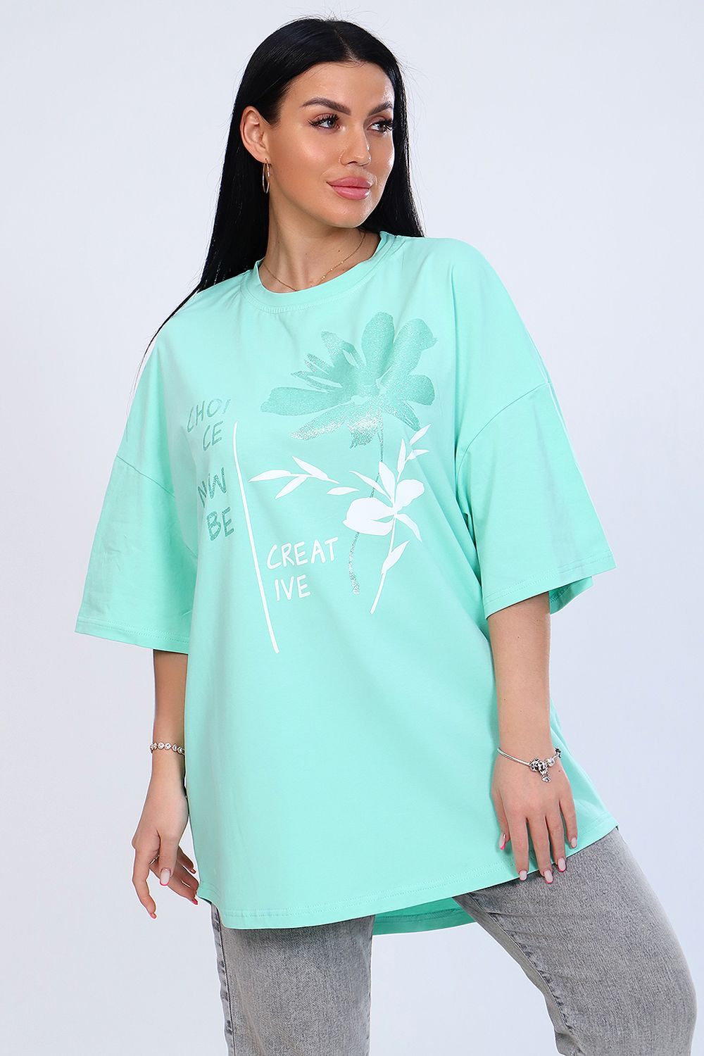 Туника 24382 - фисташковый