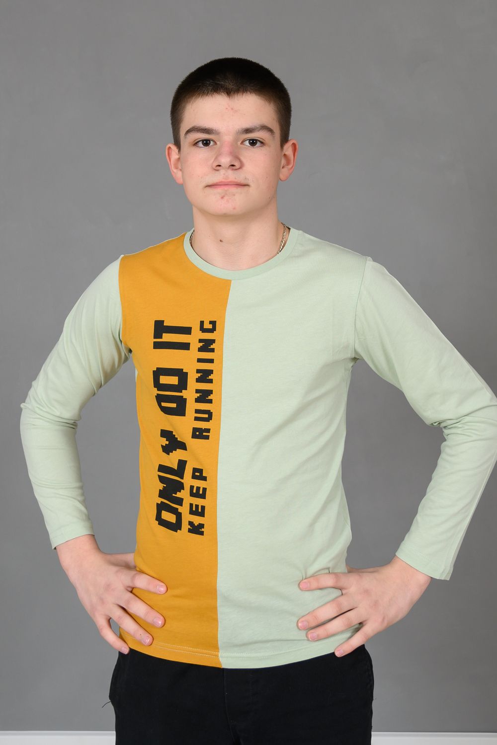 Футболка 83018 подростковая - ментол