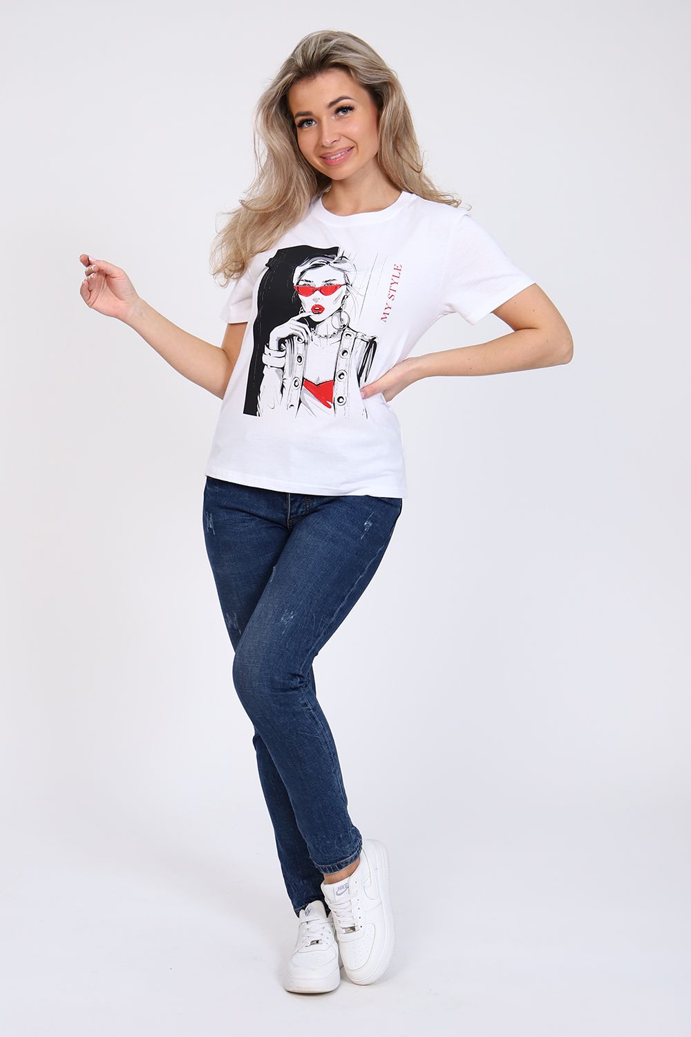 Футболка 70047 - белый