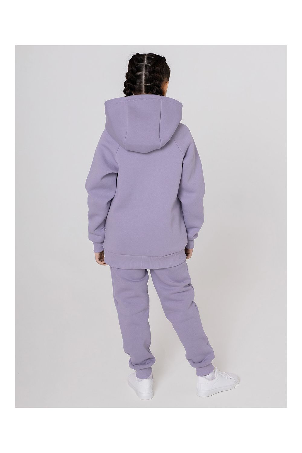 Костюм футер начёс Николь 40000 - сиреневый