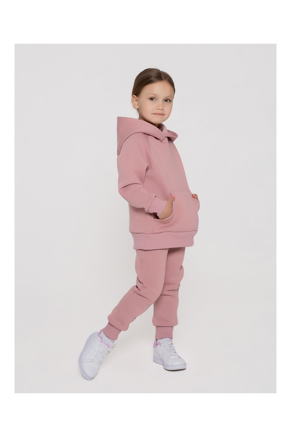 Костюм футер начёс Колибри 30205 - розовая дымка