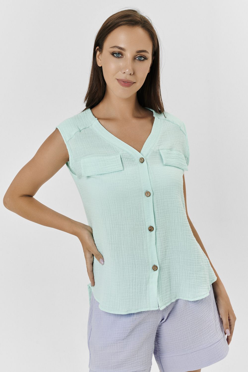 Туника 8264 - ментоловый