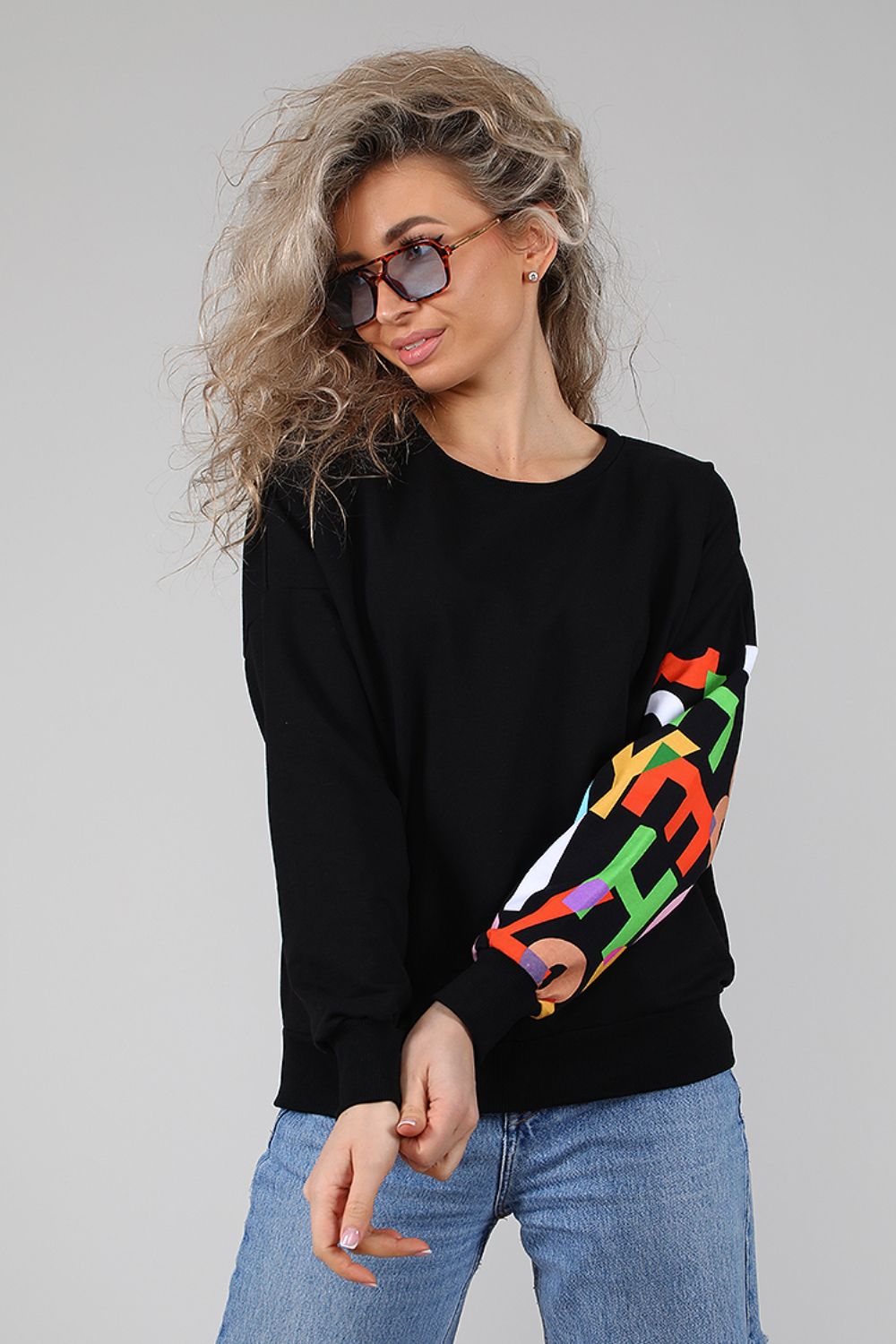 Толстовка 15457 - черный