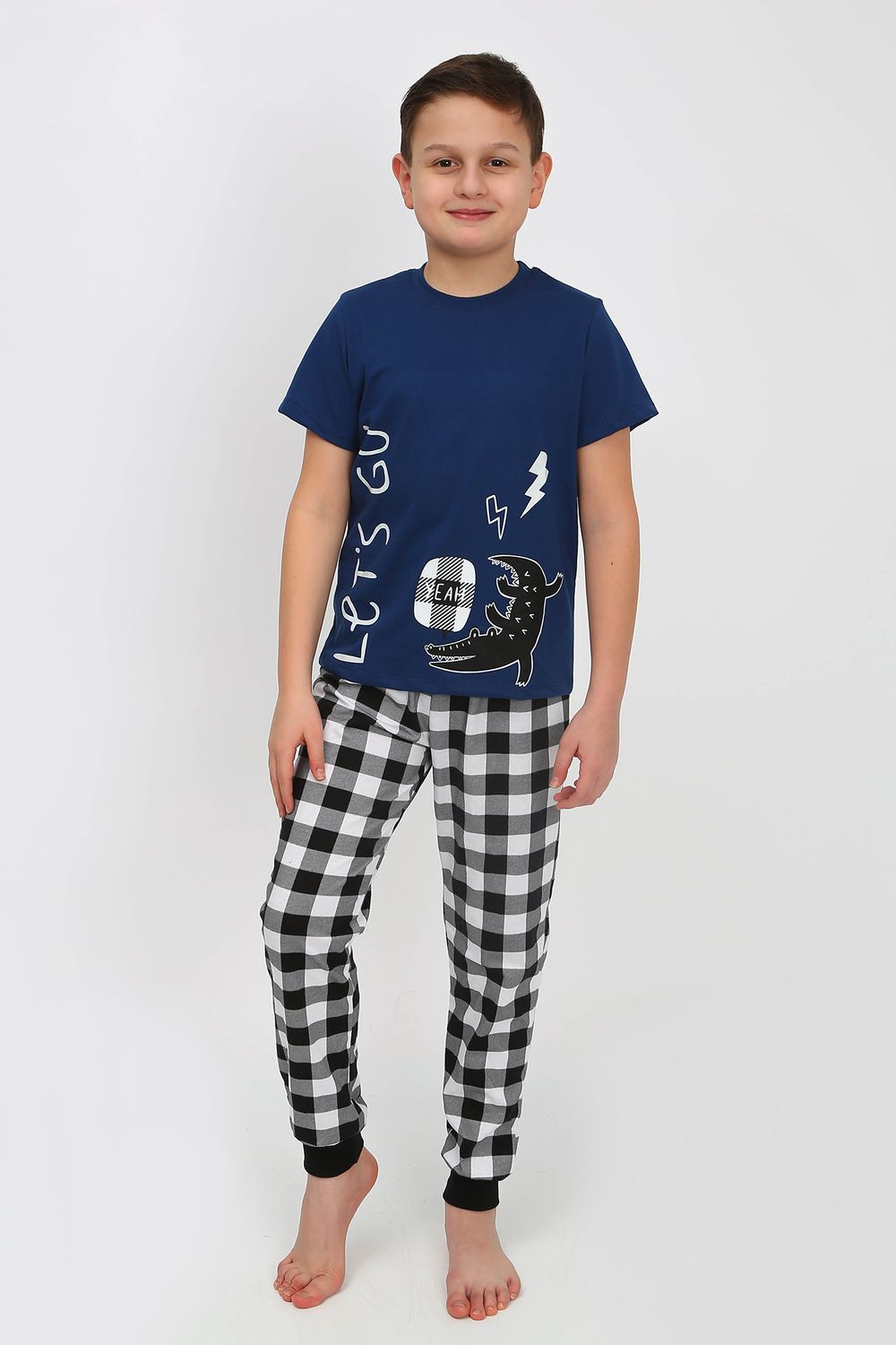 Пижама для мальчика 92182 - синий
