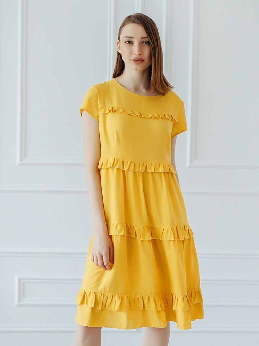 Платье Лили - желтый