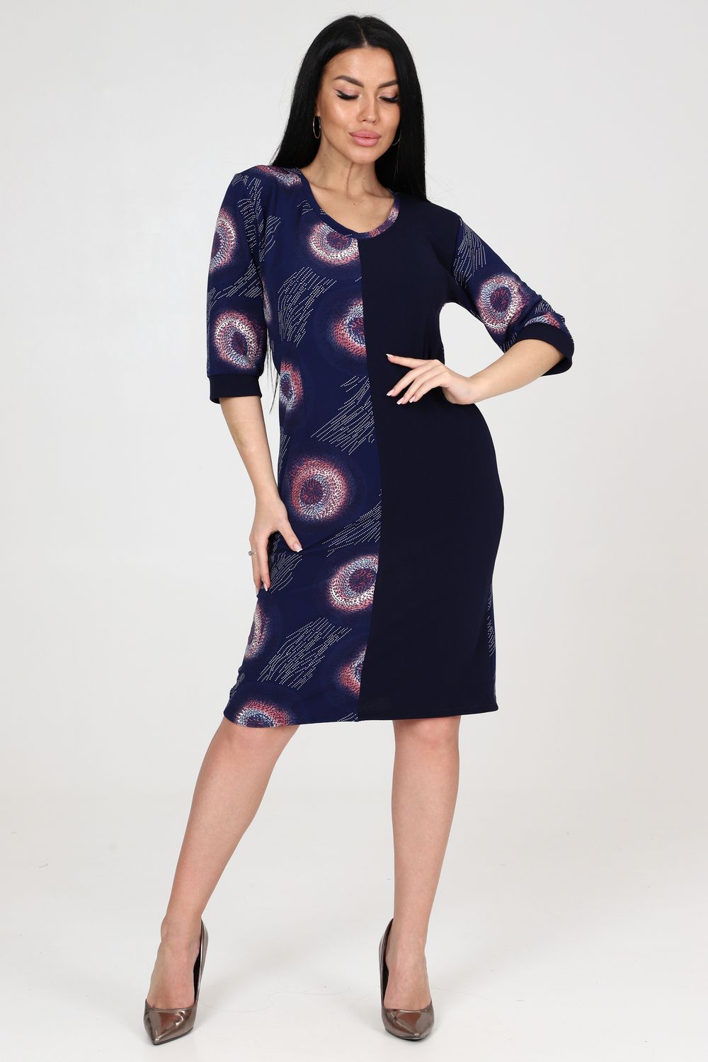 Платье 31731 - синий