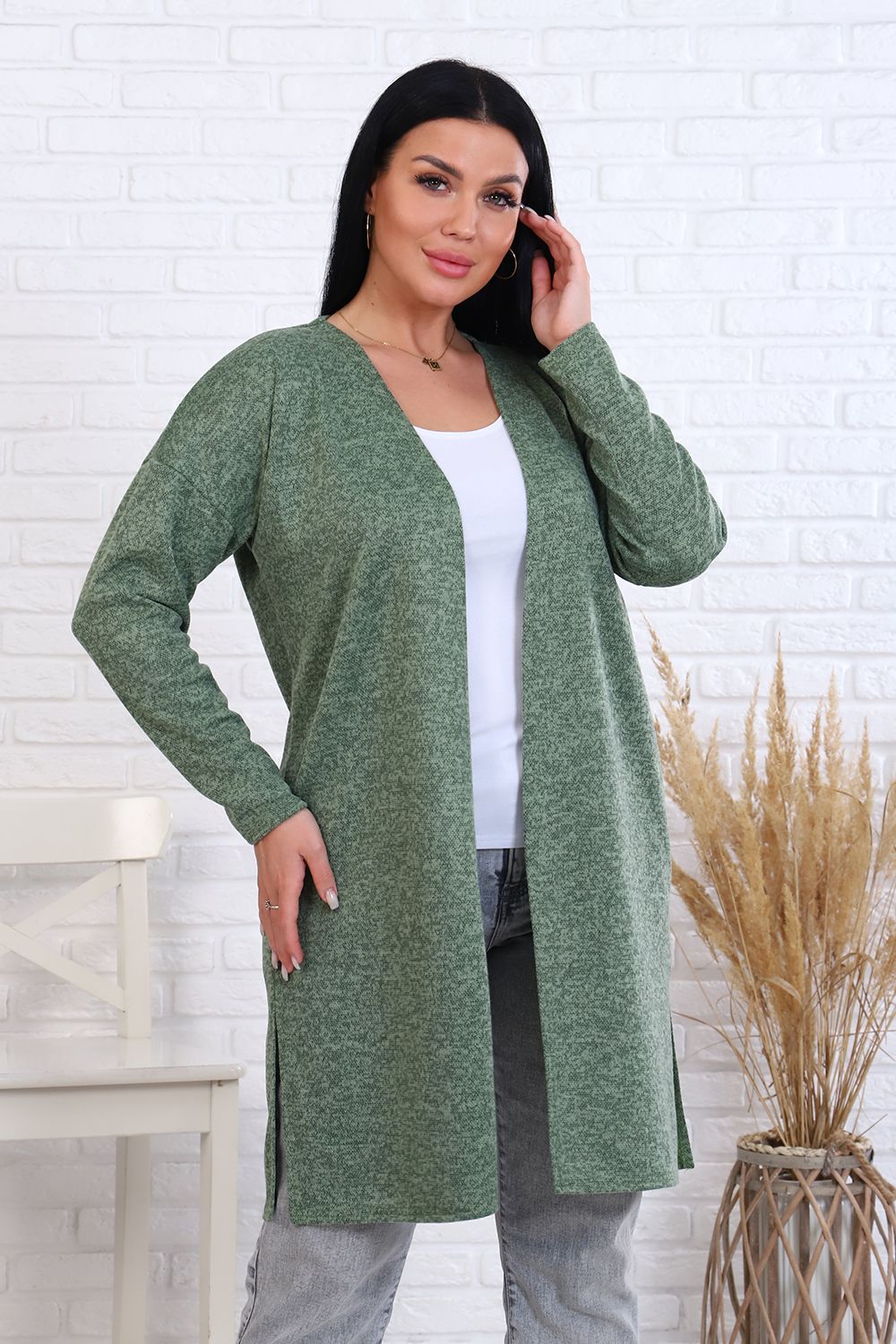 Жакет 24646 - зелёный