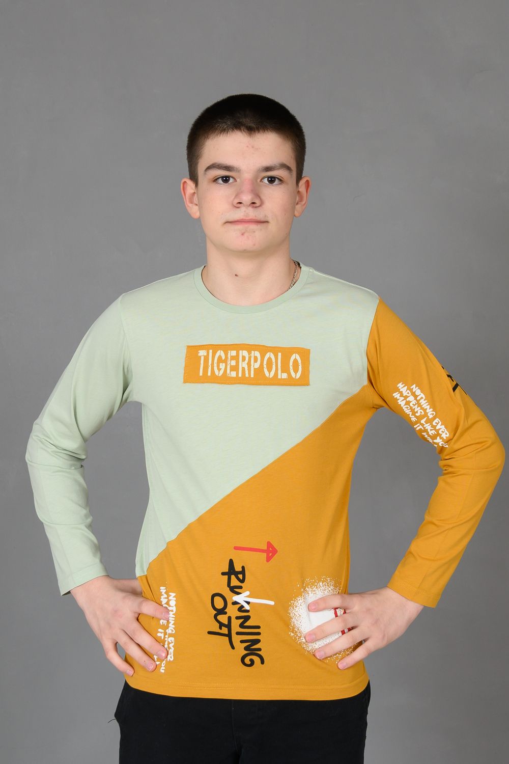 Футболка 83016 подростковая - ментол