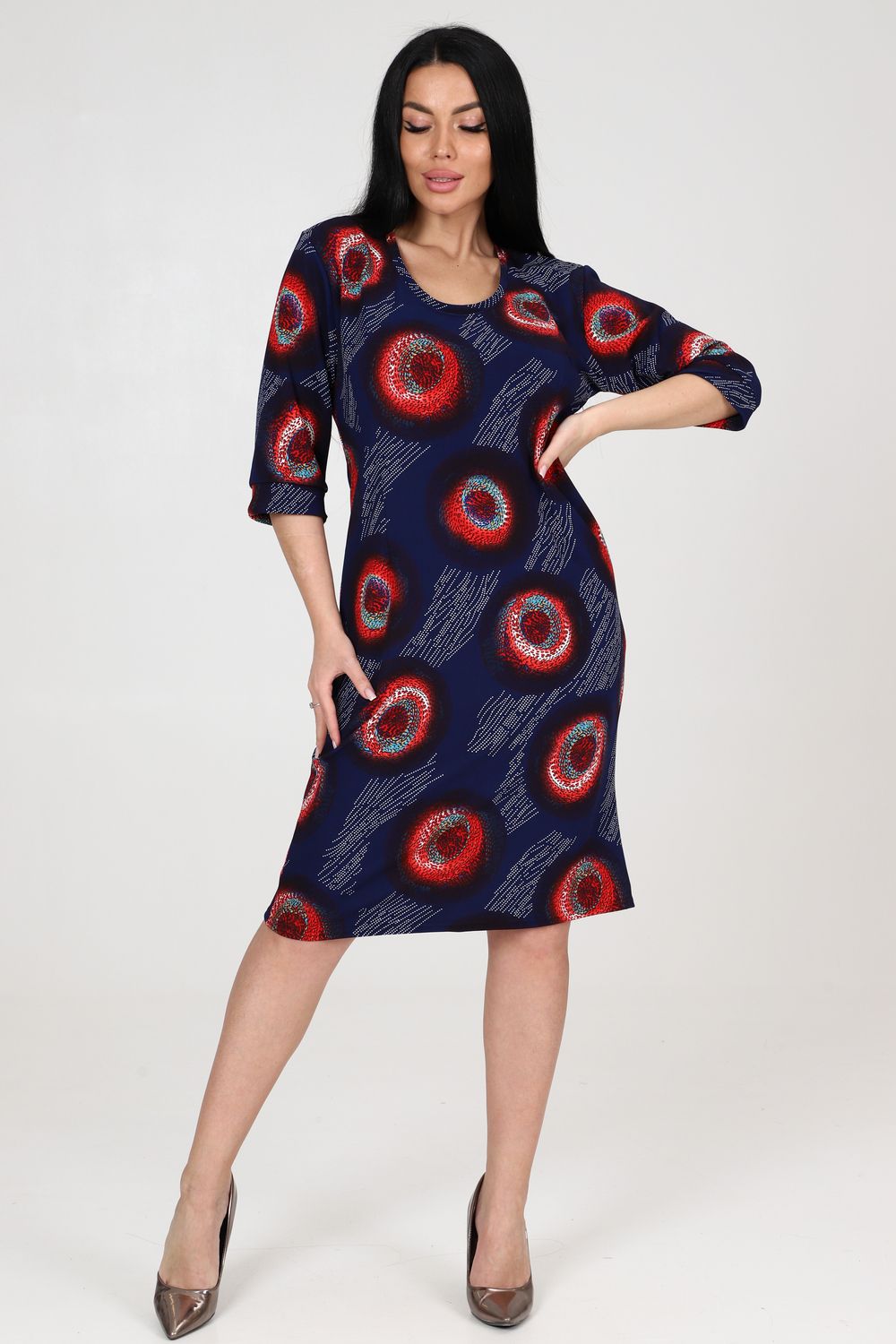 Платье 31732 - синий