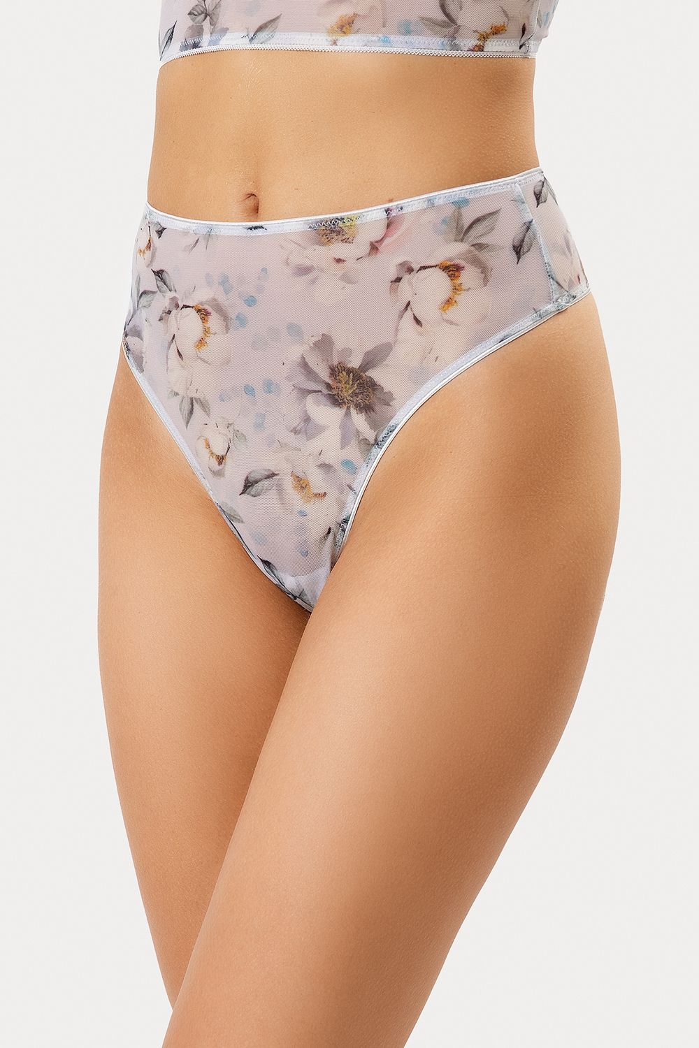 Трусы женские 412442 - шиповник на лунном камне