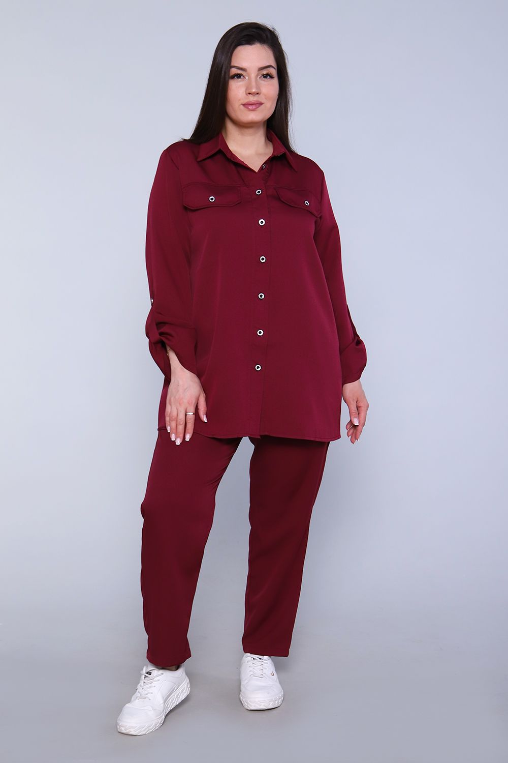 Костюм 31733 - бордо