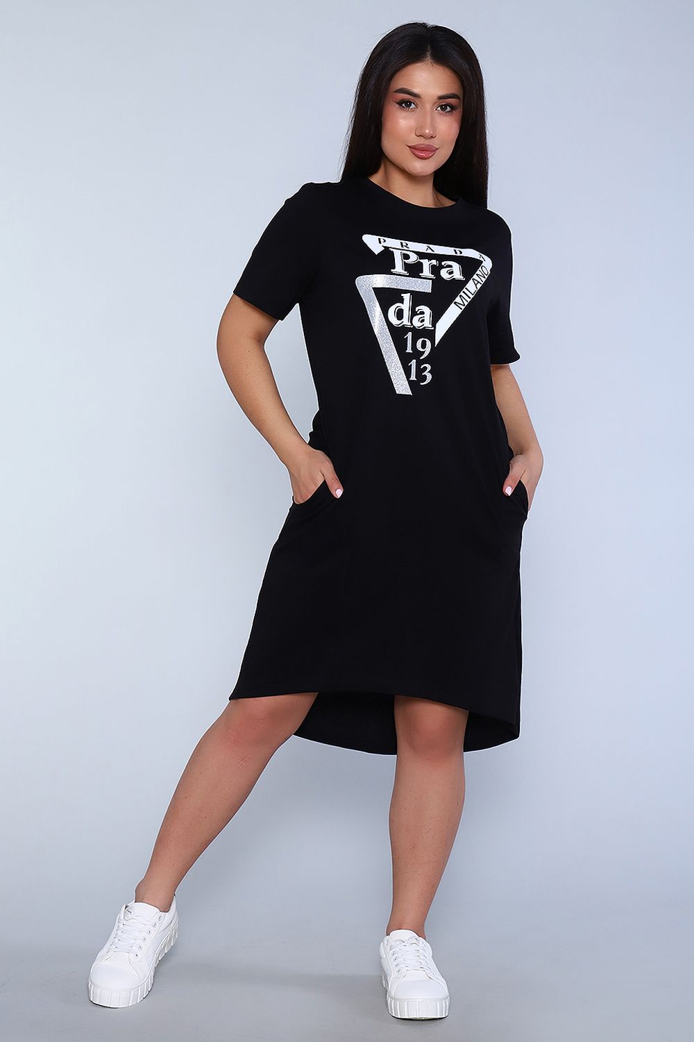 Туника 55054 - черный