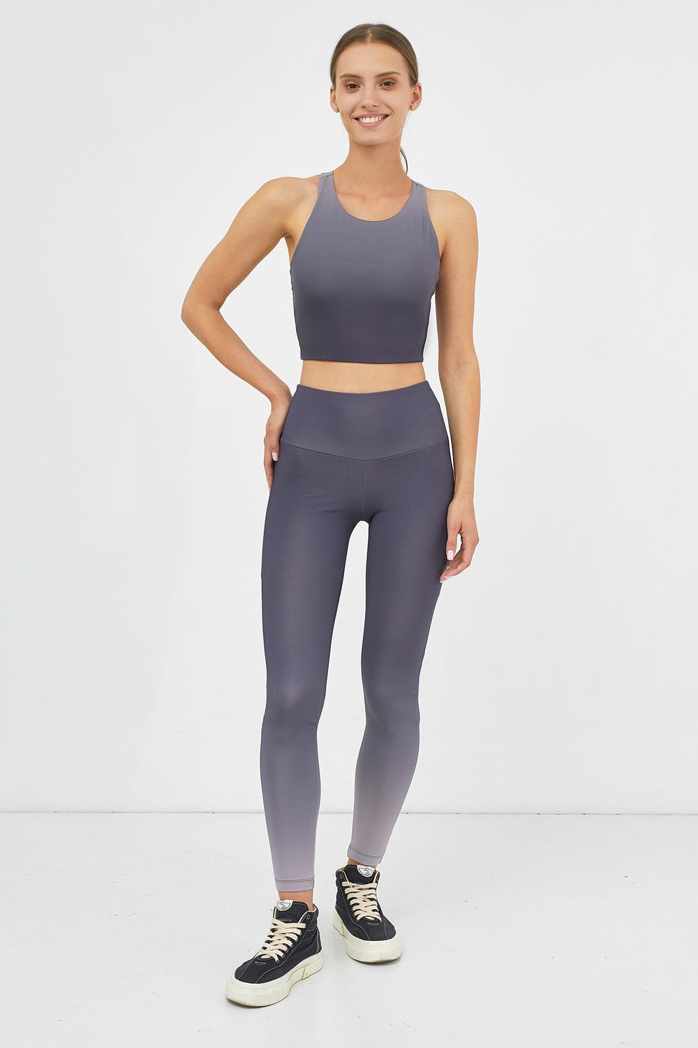 Брюки женские 342255 - лиловый градиент