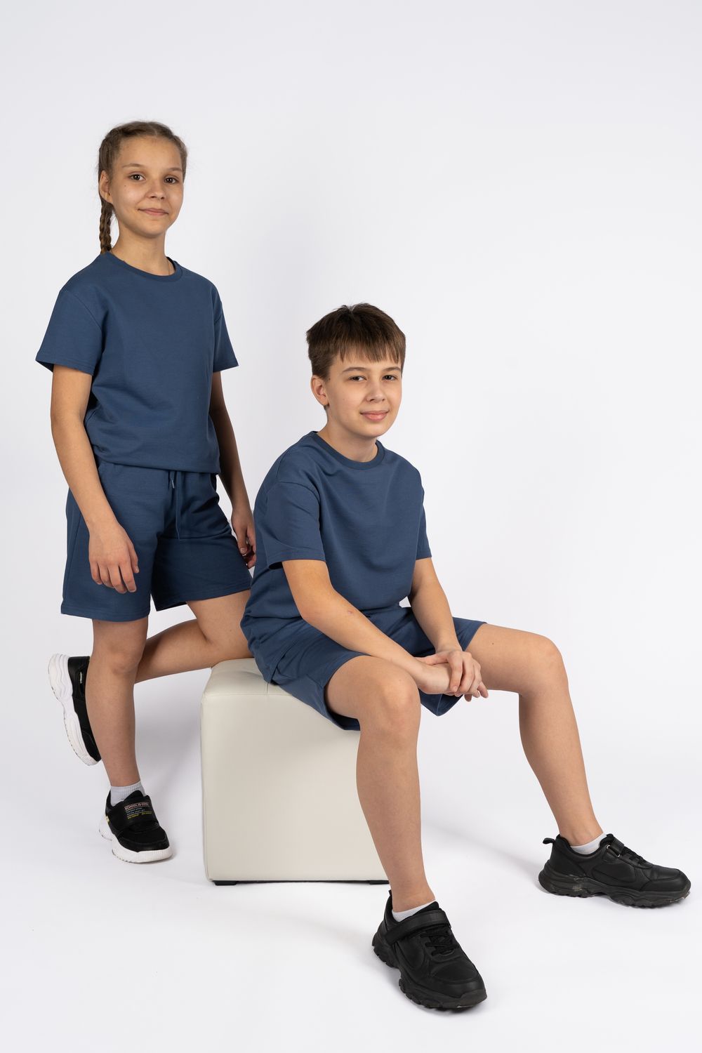 Комплект детский 42100 (футболка + шорты) - ниагара