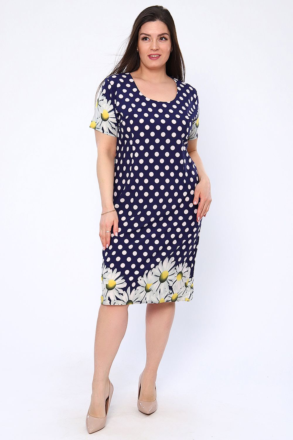 Платье 31376 - синий