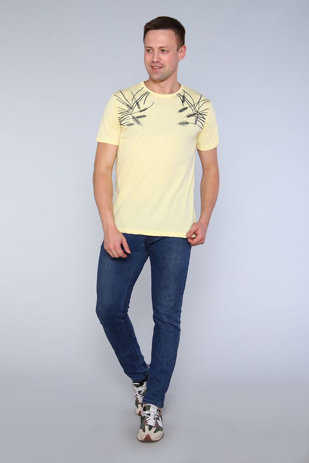 Футболка 17595 - лимонный