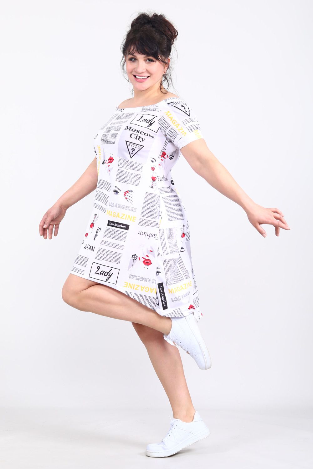 Сарафан 15476 - белый