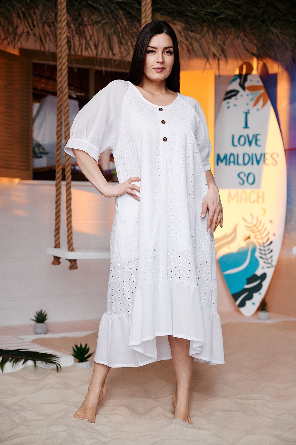 Платье 9183 - белый