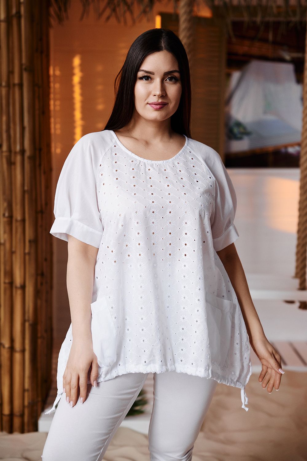 Туника 9180 - белый