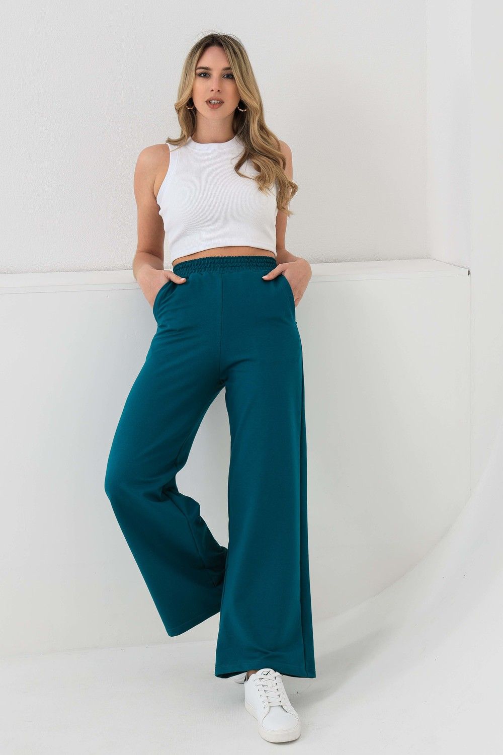 Брюки 21578 - петроль