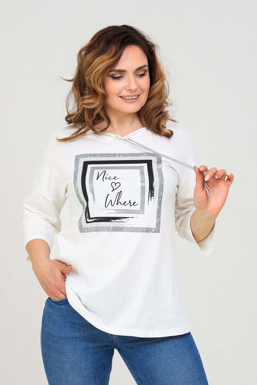 Футболка 50518 - молочный