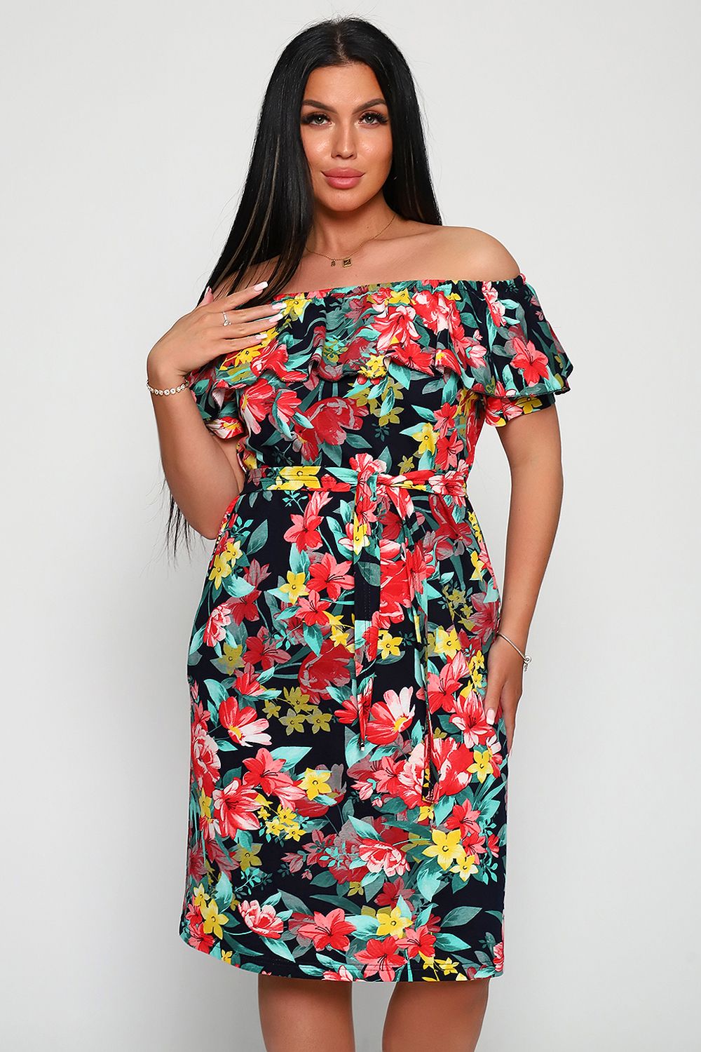 Платье 71070 - зеленый