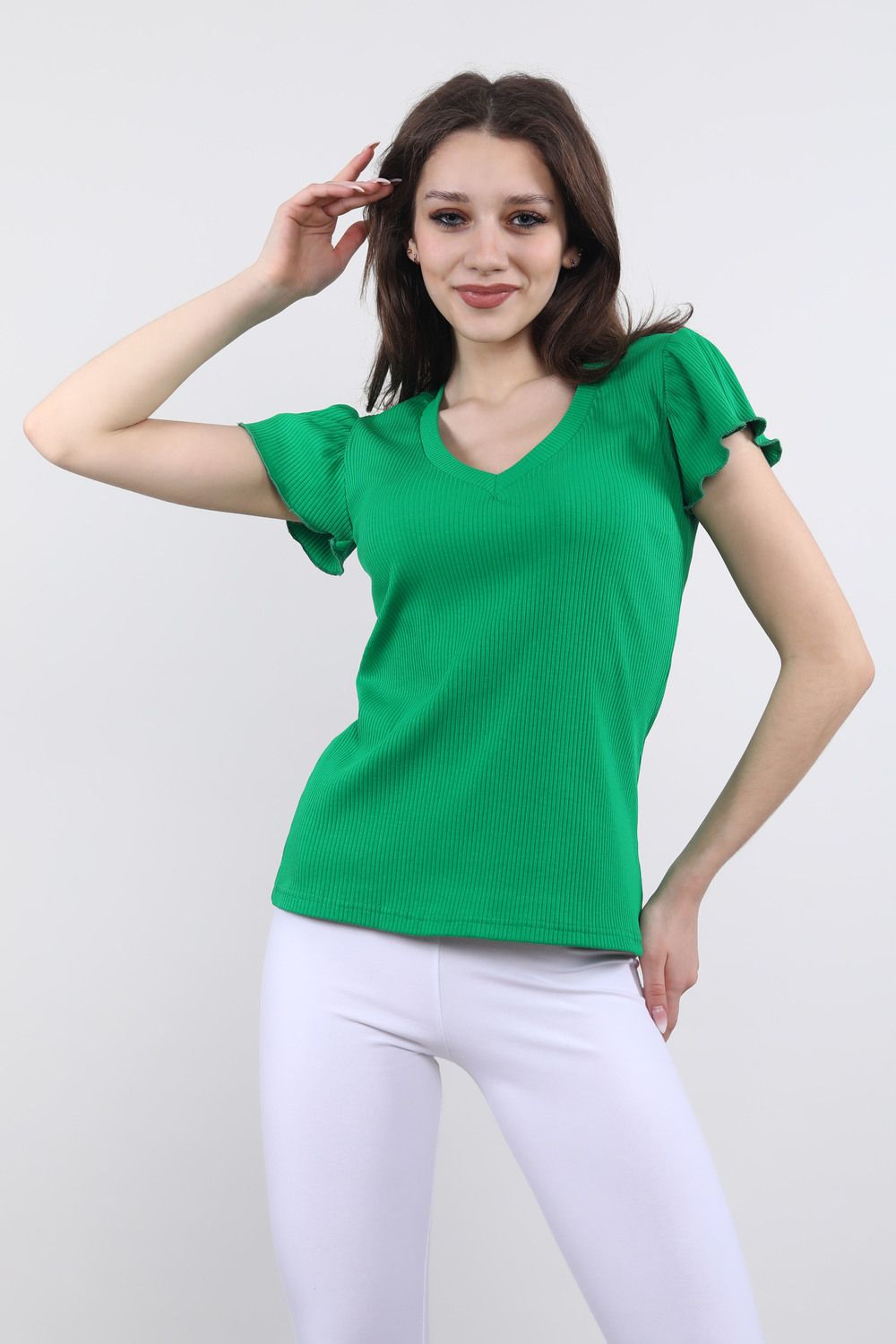 Футболка 15467 - зеленый