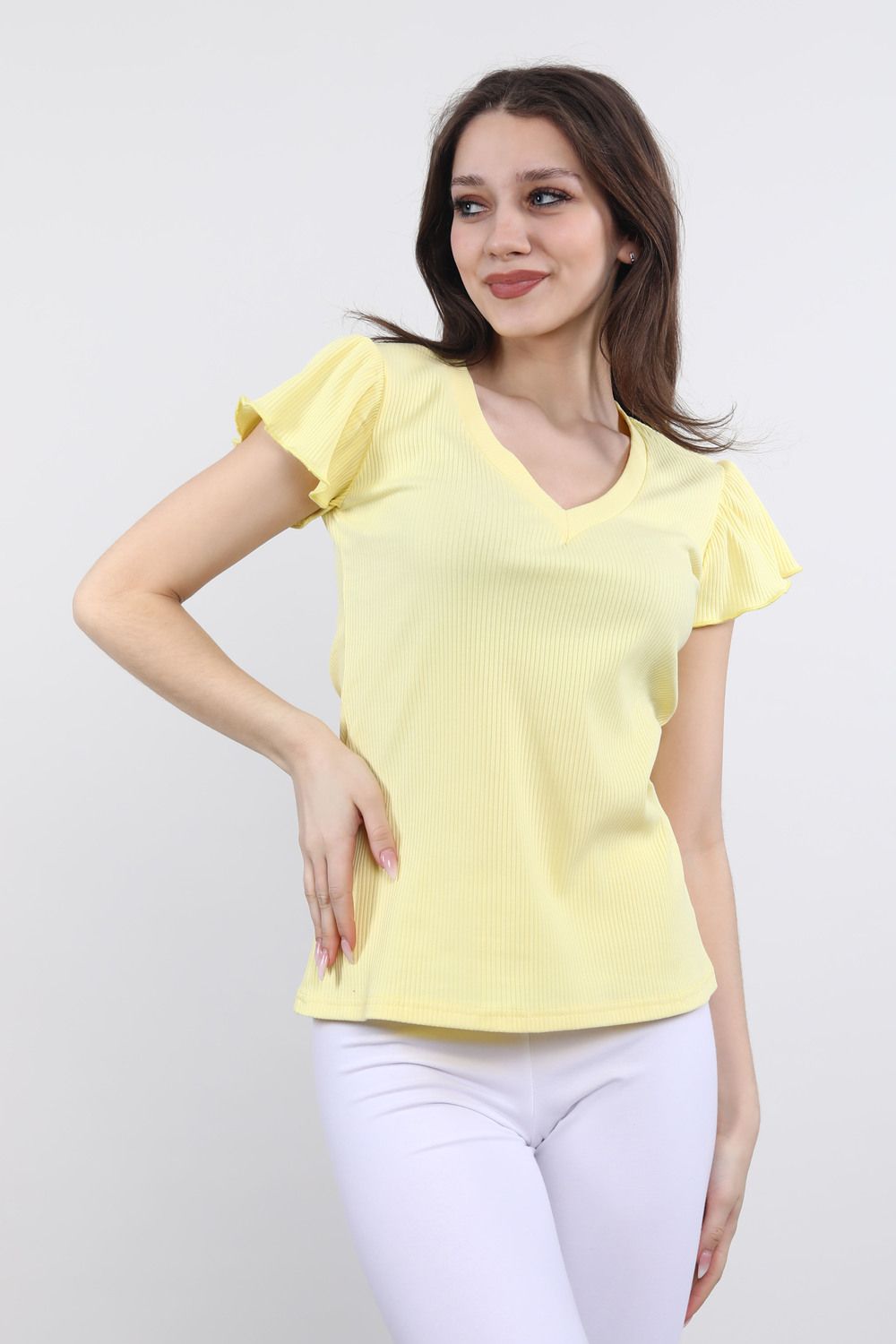 Футболка 15467 - лимонный