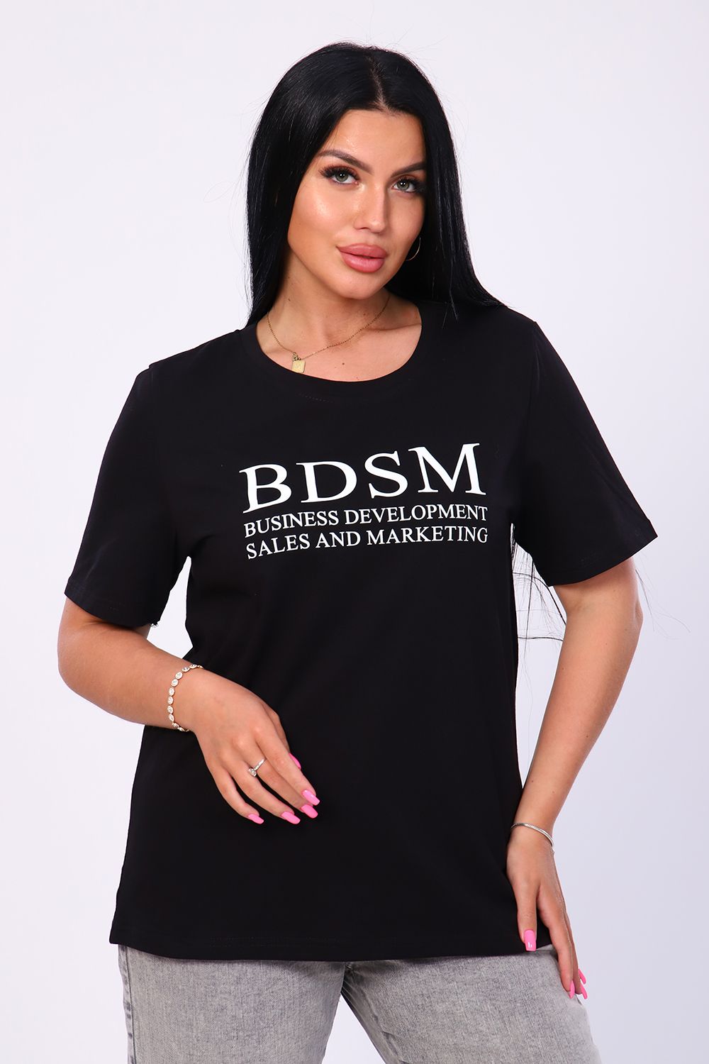 Футболка 11844 - черный