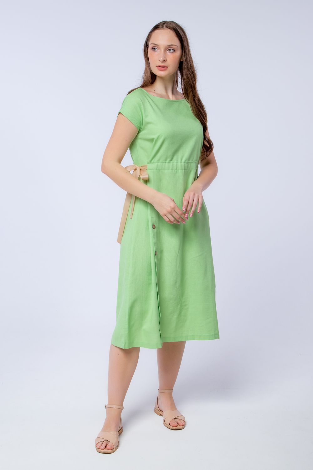 Платье женское LenaLineN арт. 003-121-23 - яблоко