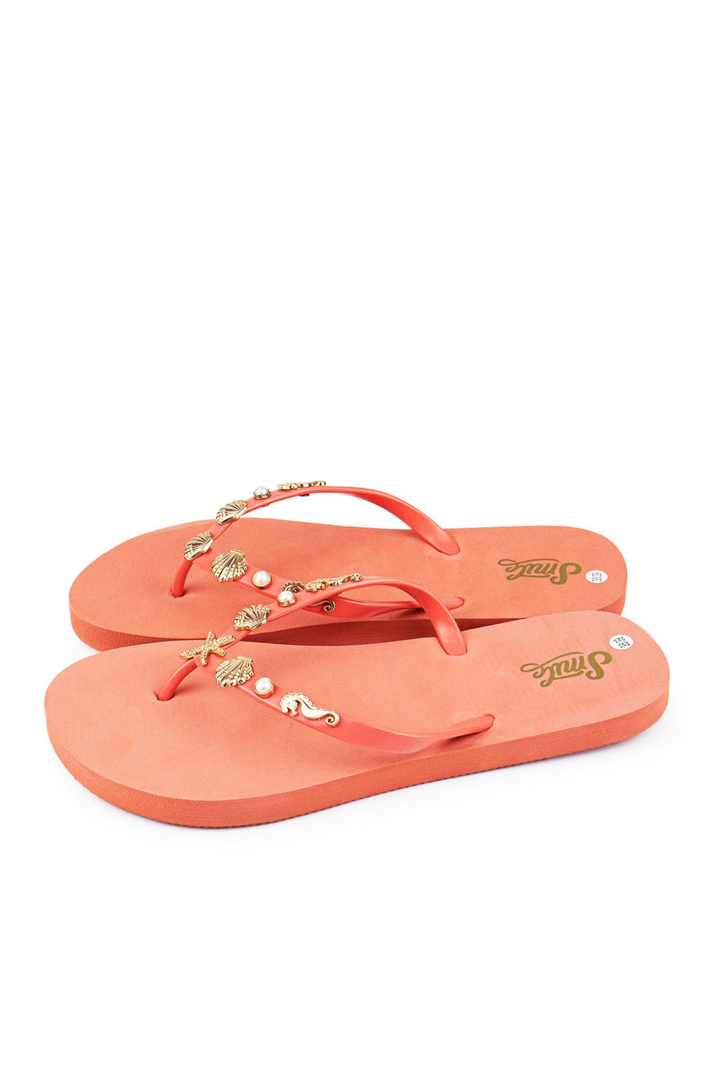 Шлепанцы жен. SM 108-328-14 - оранжевый