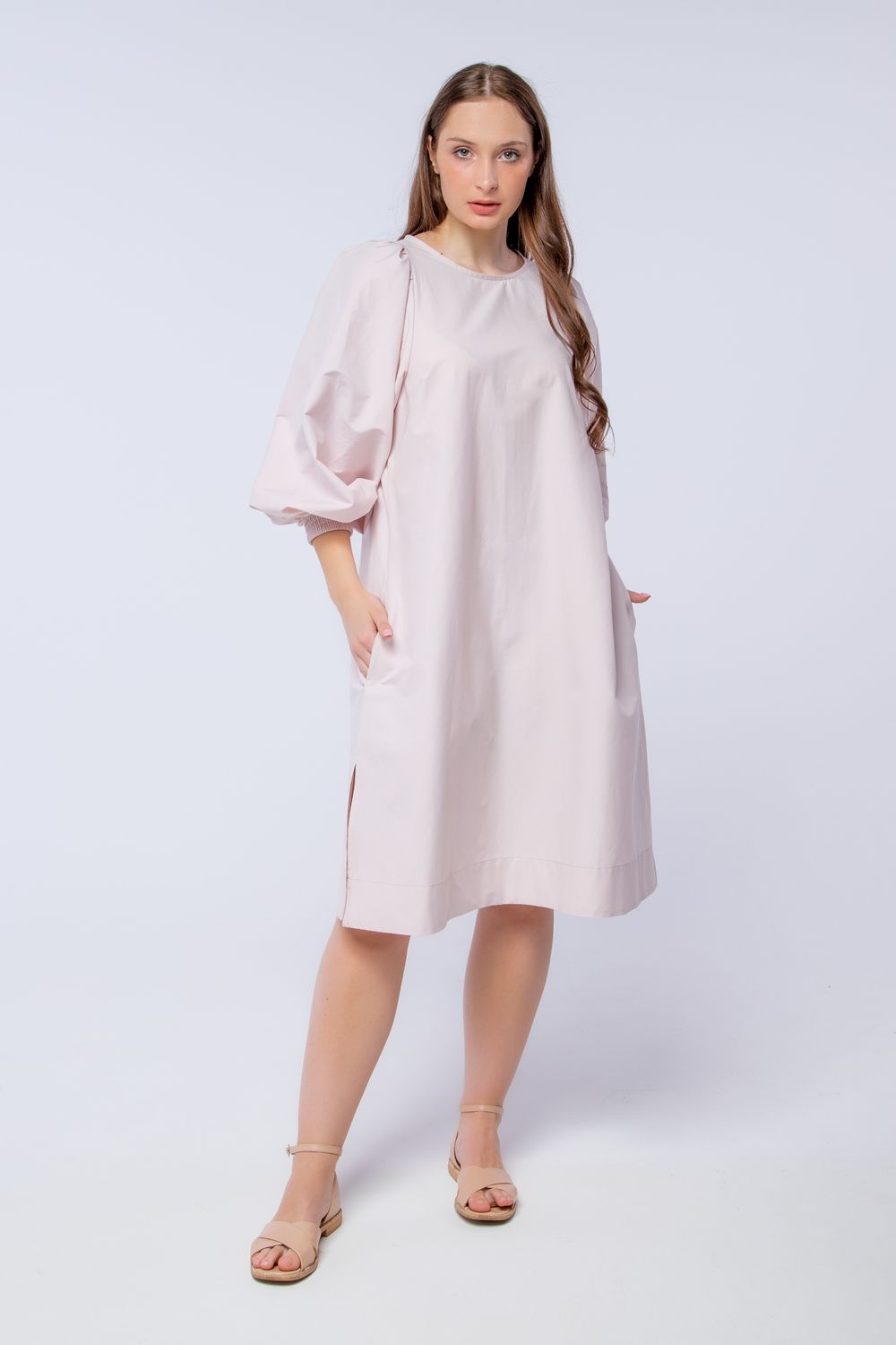 Платье женское LenaLineN арт. 03-009-23 - пудра