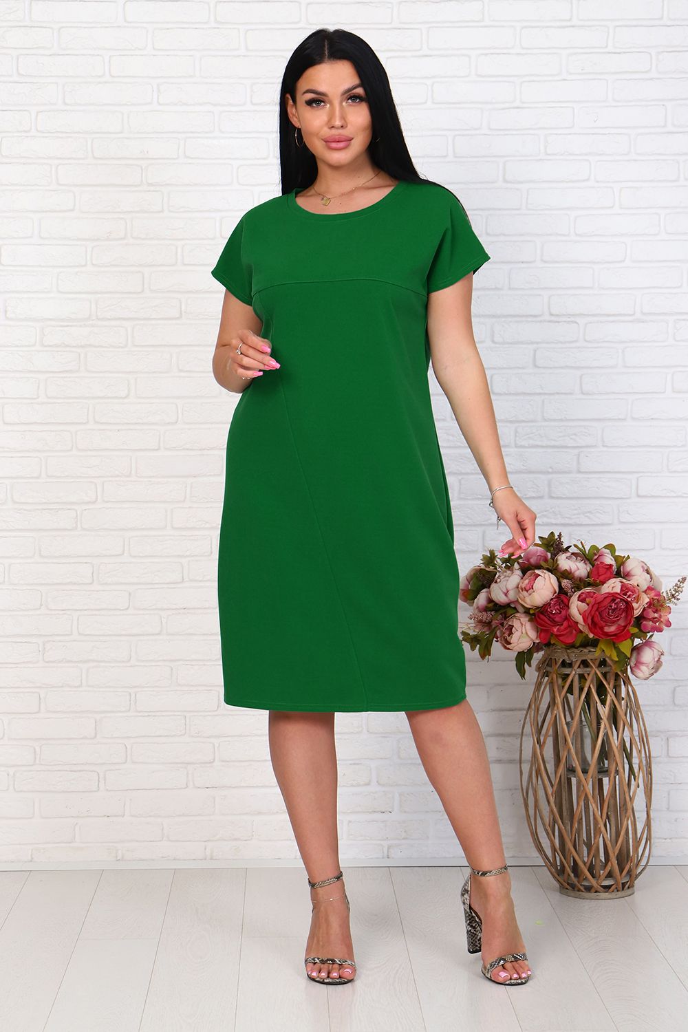 Платье 24647 - зеленый