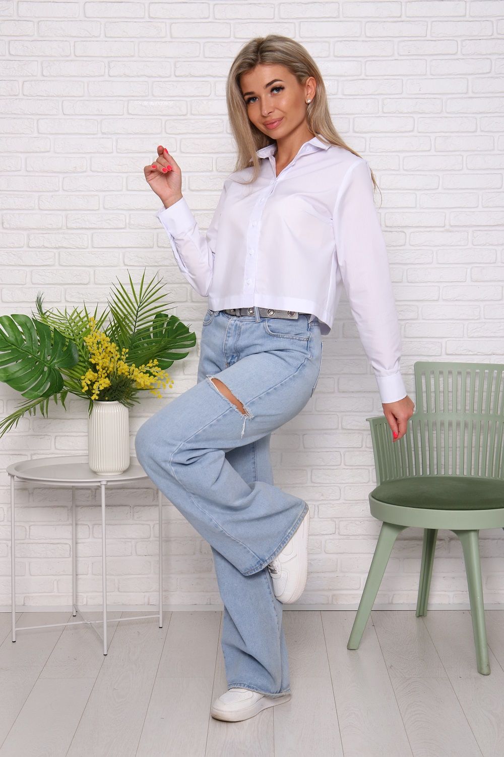 Туника 57093 - белый