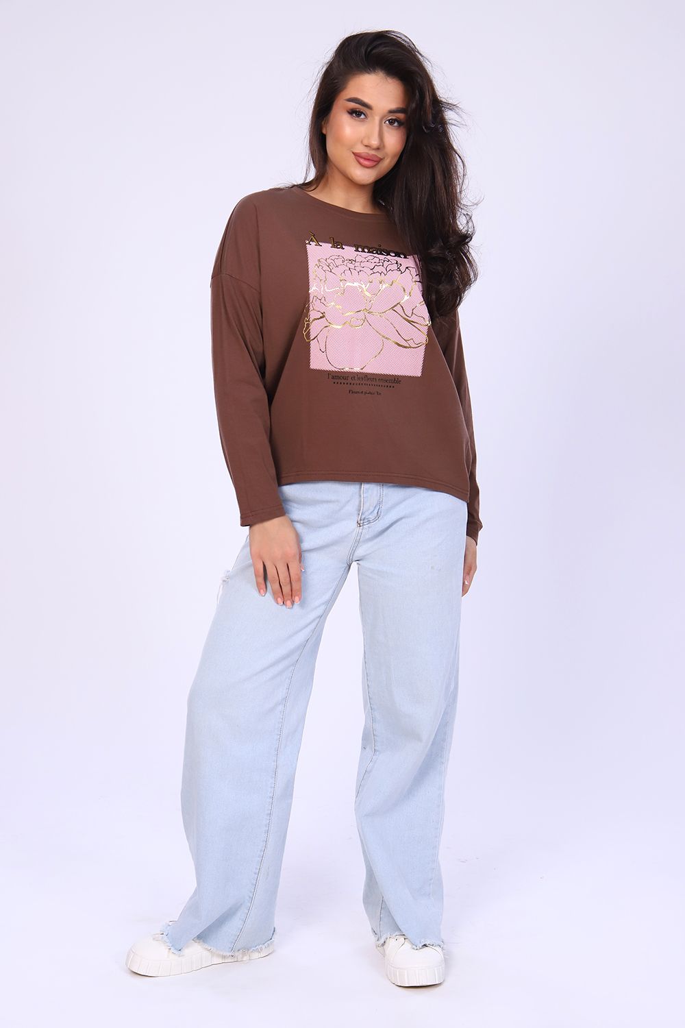 Туника 80013 - шоколад