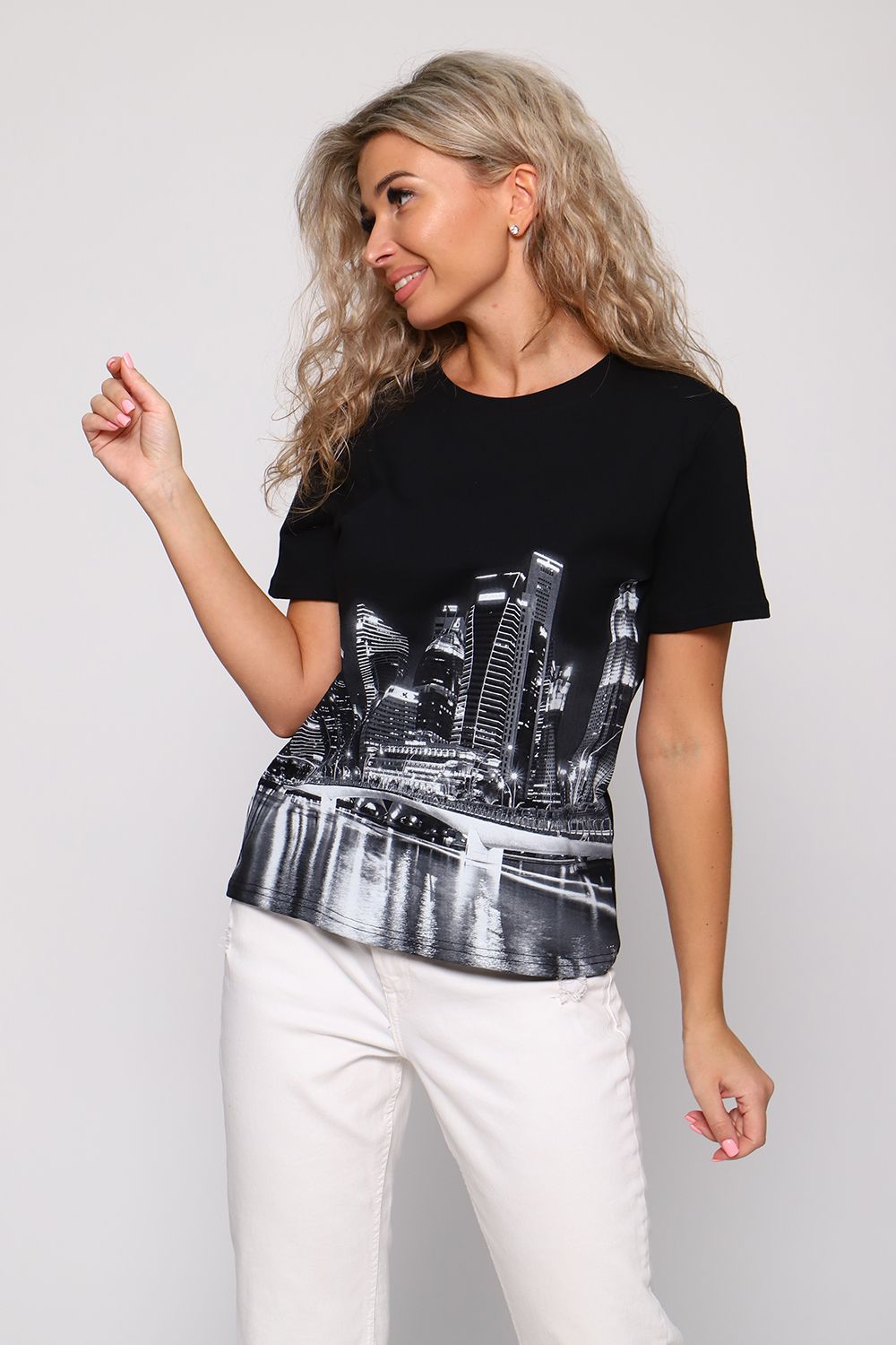 Футболка 70059 - черный