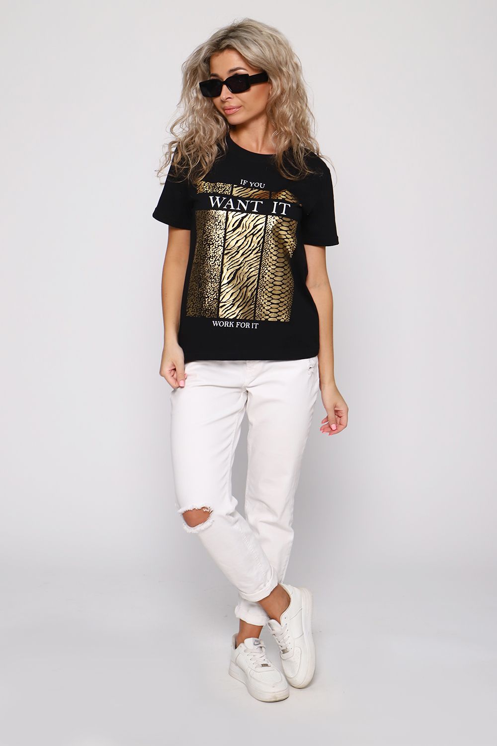 Футболка 70057 - черный