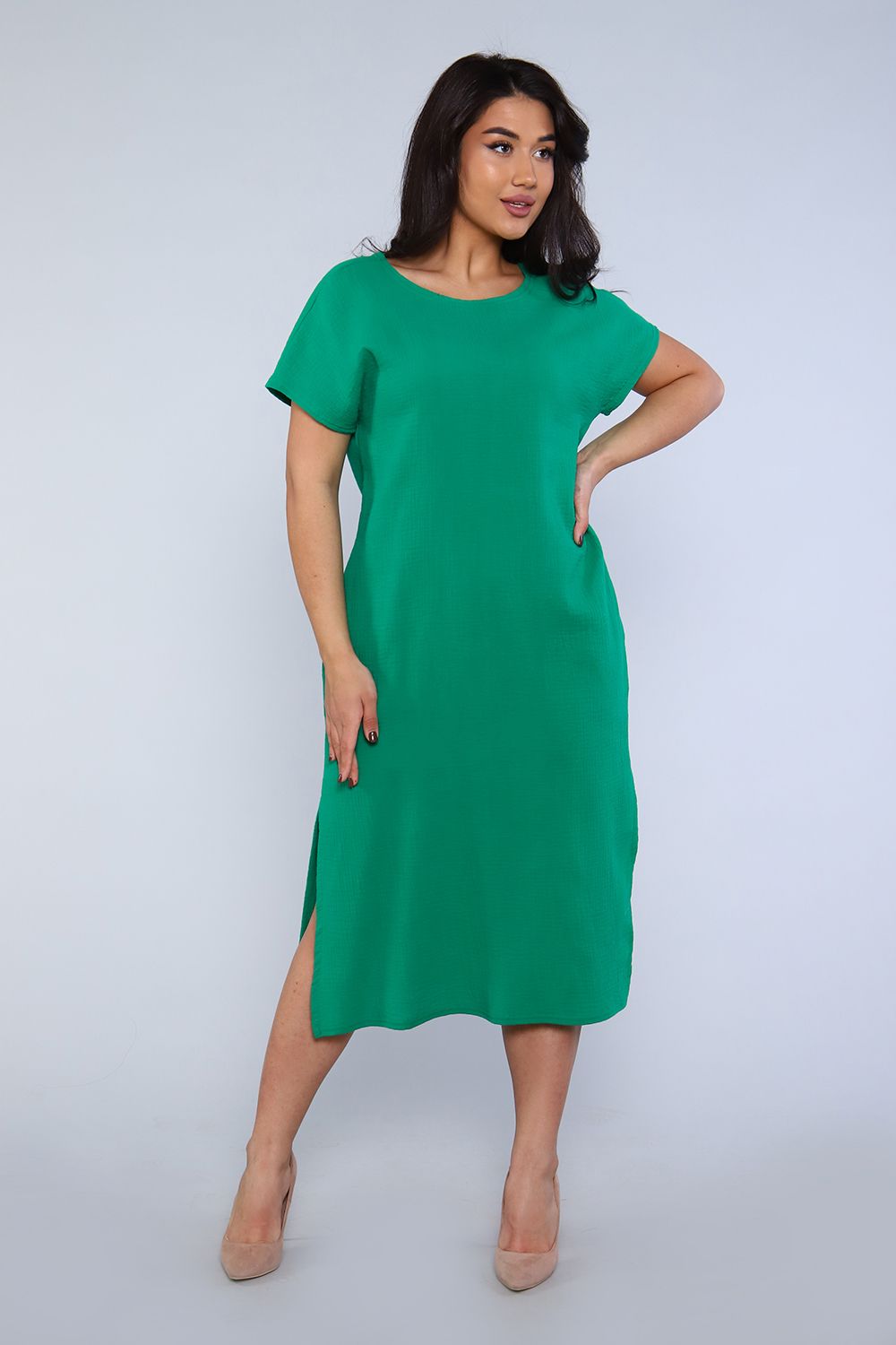 Платье 82024 - зеленый