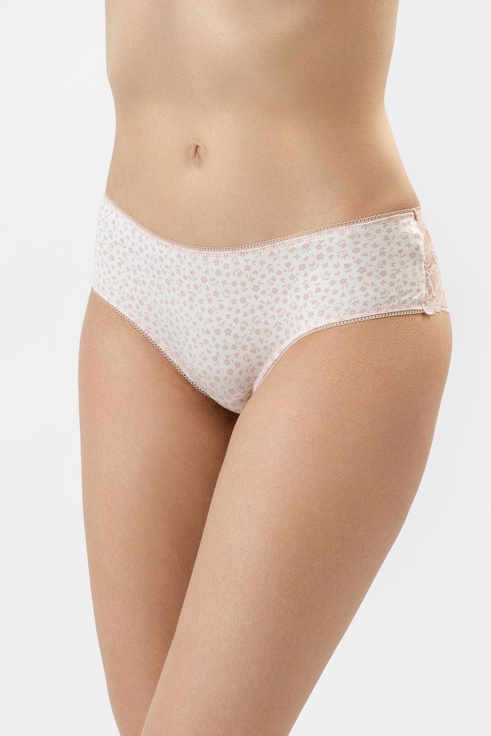 Трусы женские 412265 - цветы на белом