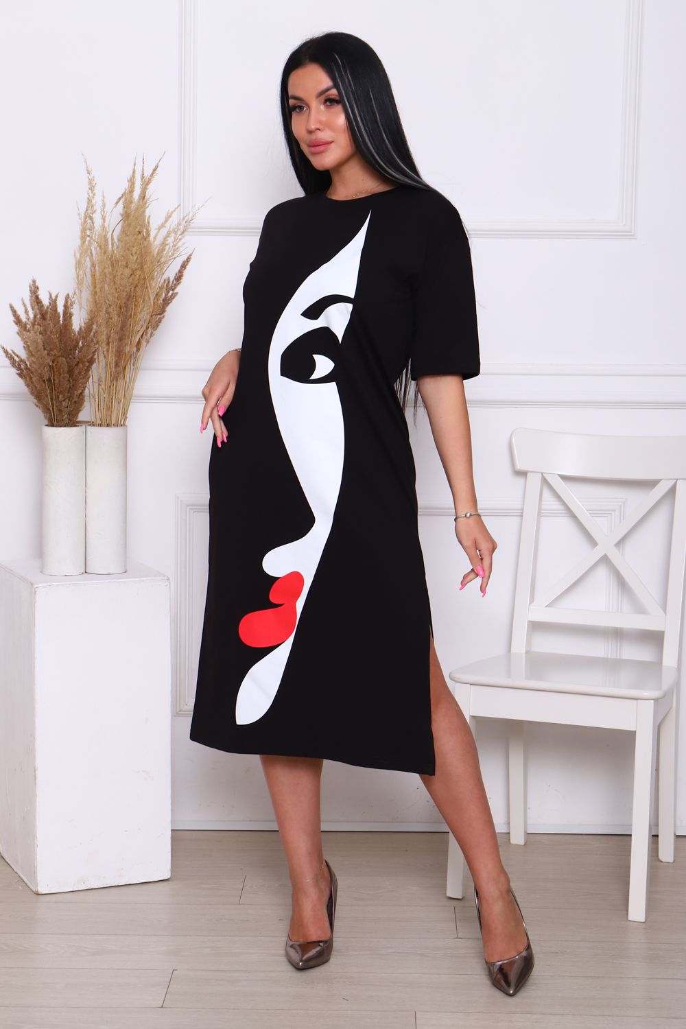 Платье 24269 - черный