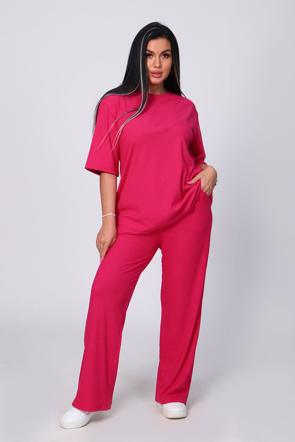 Костюм 78524 - малиновый