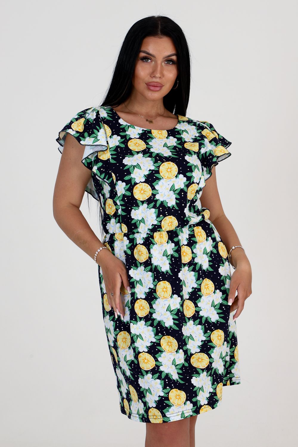 Платье 24763 - синий