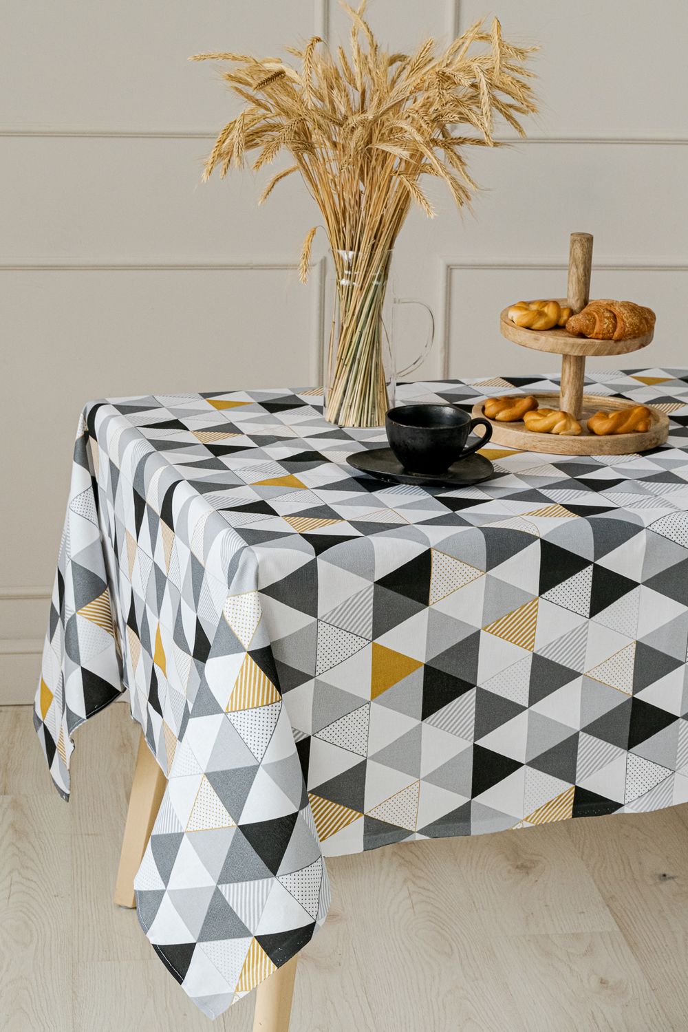 Скатерть Голд - белый