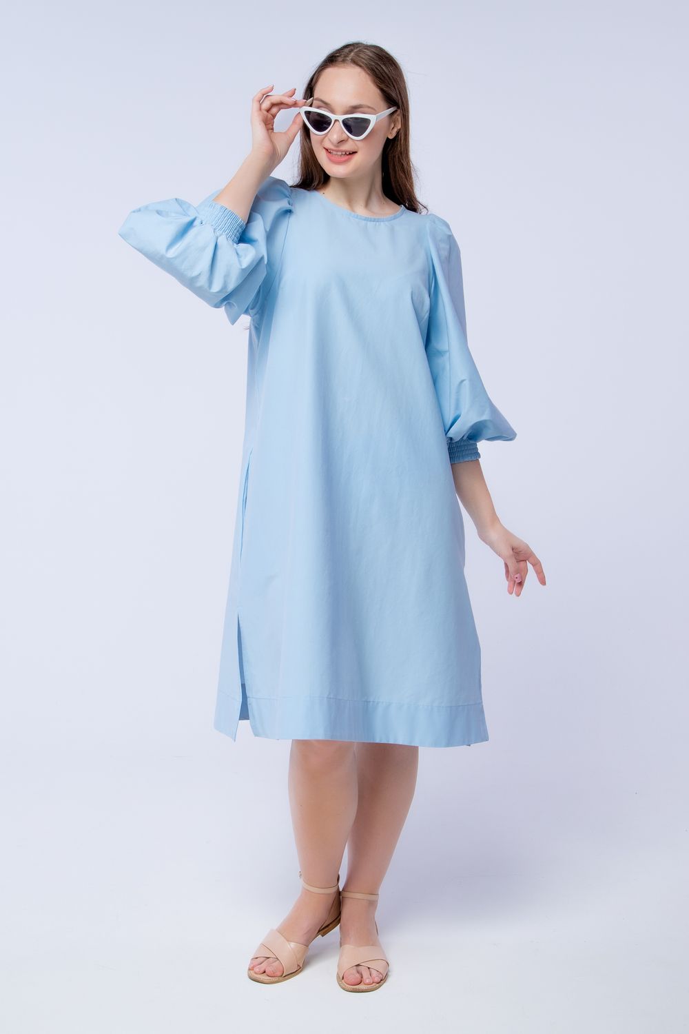 Платье женское LenaLineN арт. 03-009-23 - небесный