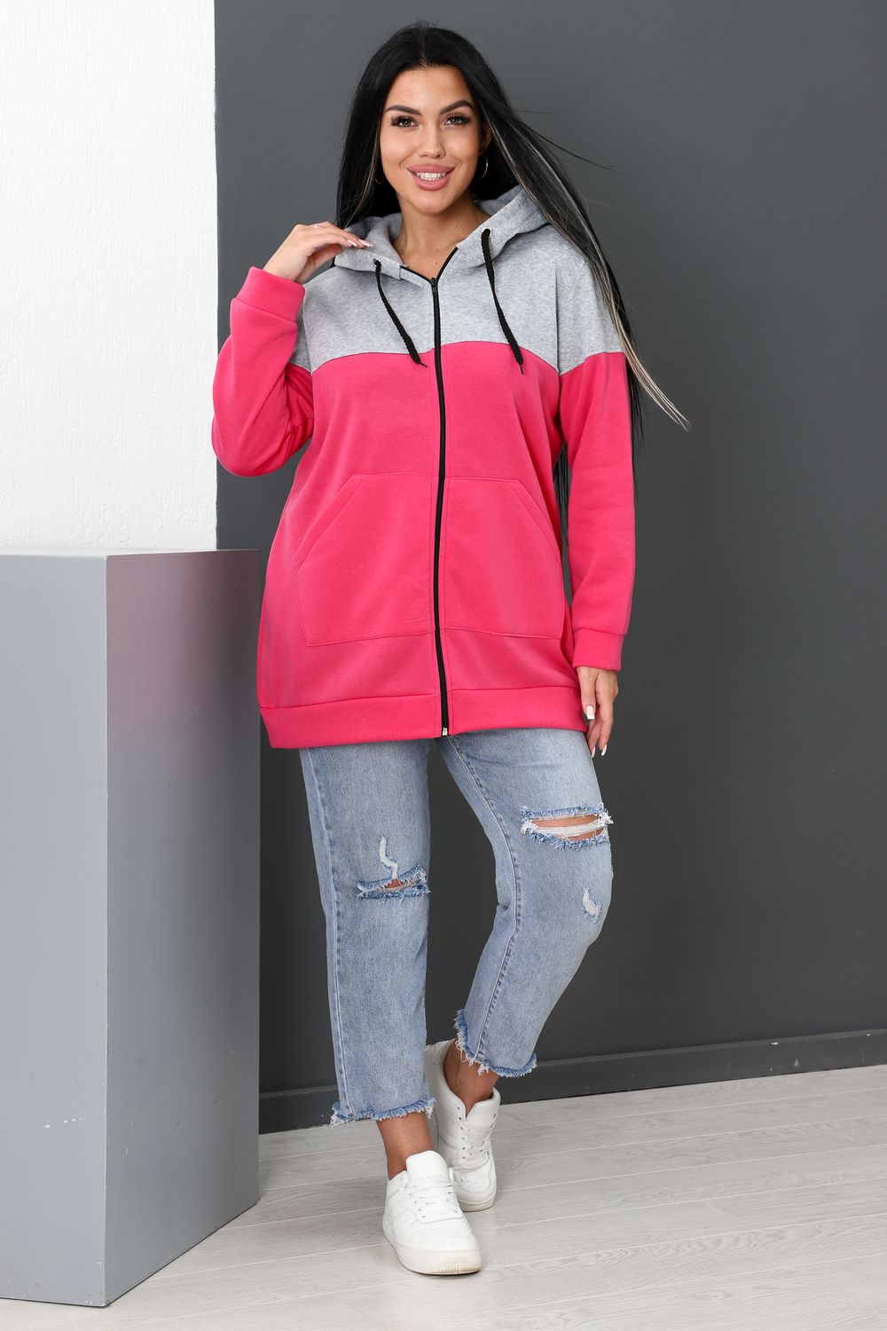 Толстовка 52277 - розовый