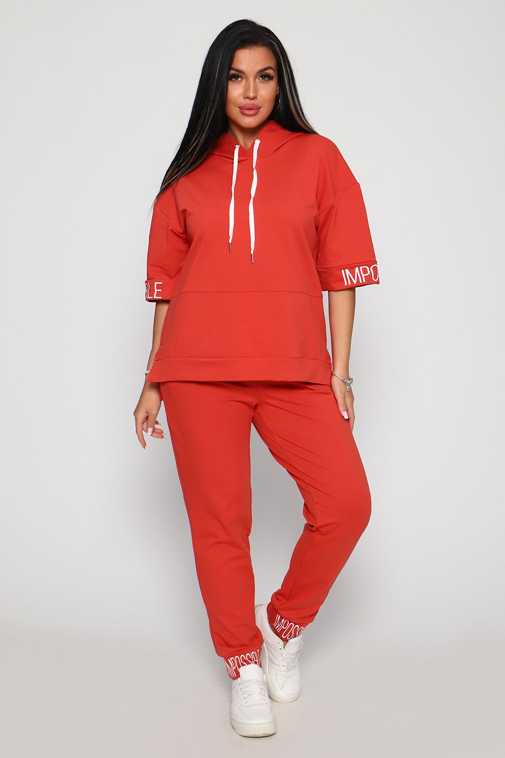 Костюм 78523 - кирпичный