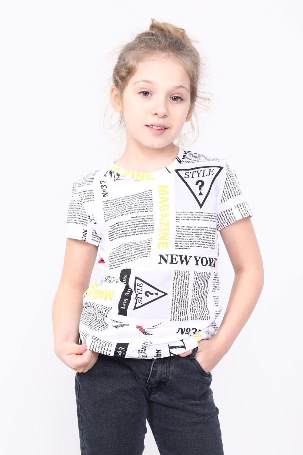 Футболка детская 15475 - белый