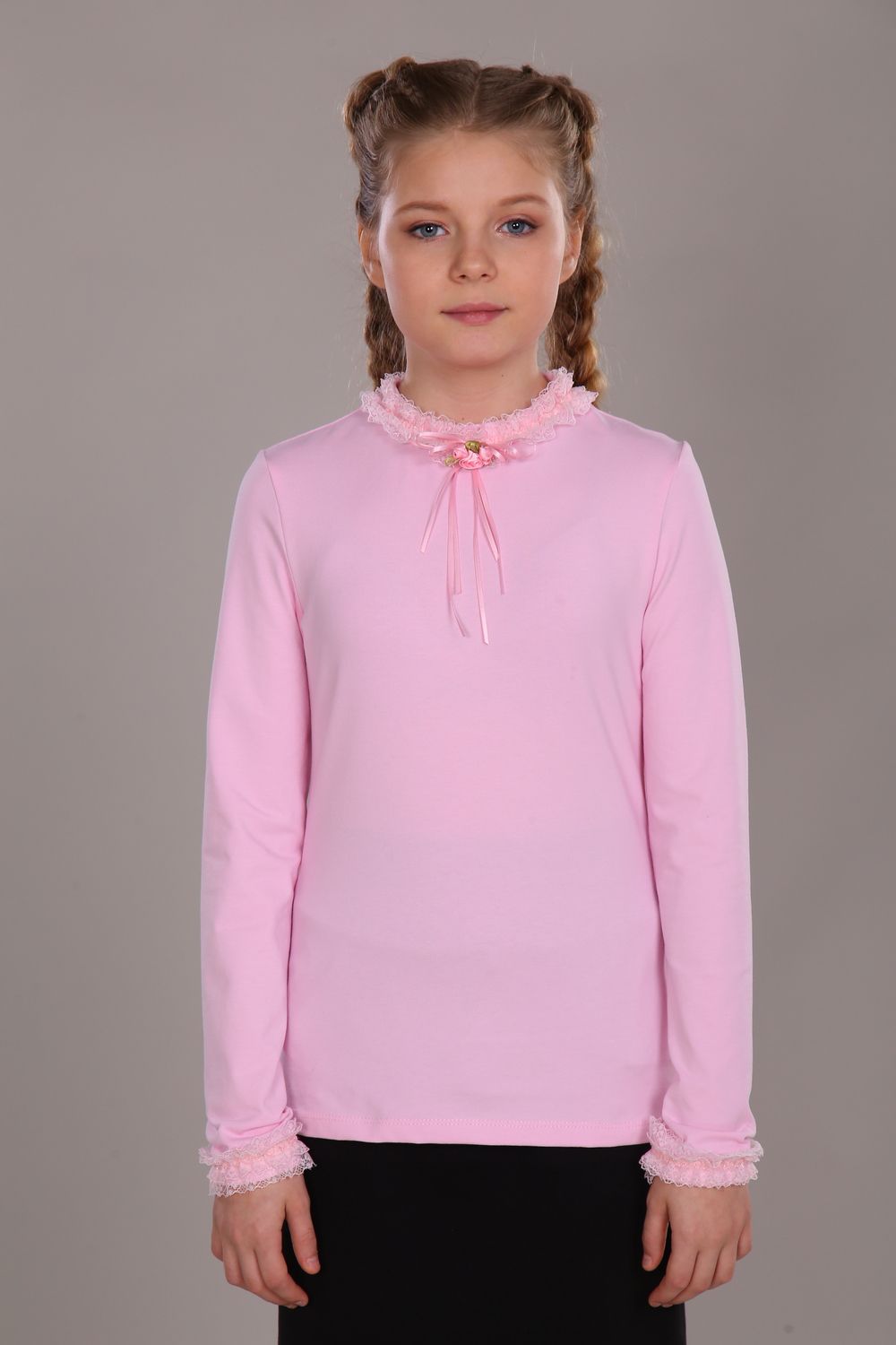 Блузка для девочки Ариэль Арт. 13265 - светло-розовый