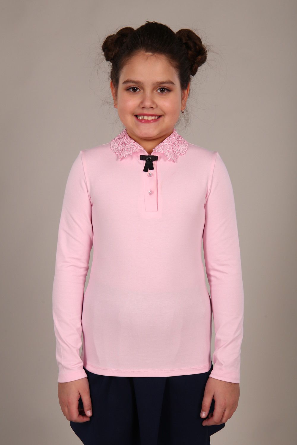 Блузка для девочки Рианна Арт.13180 - светло-розовый