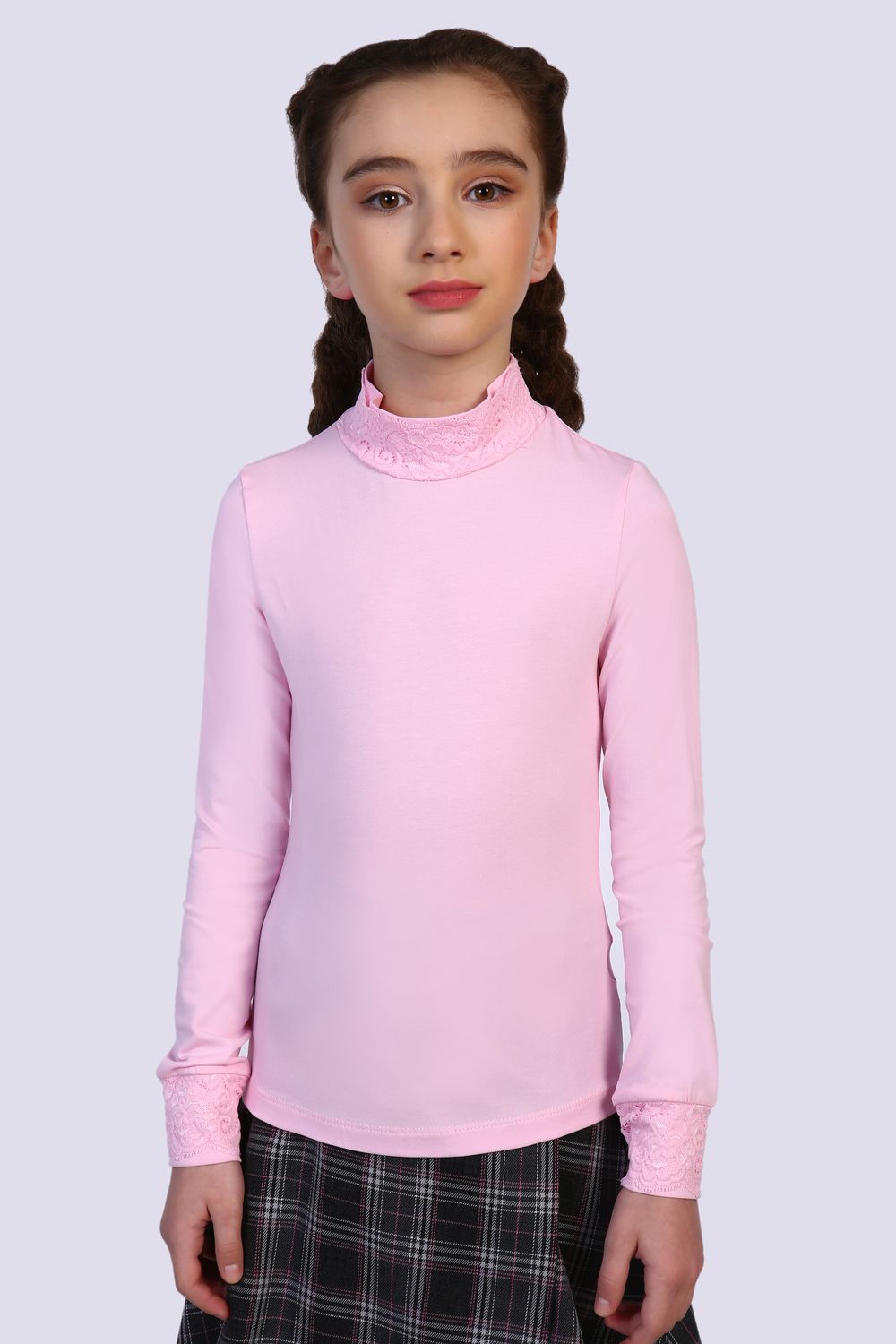 Блузка для девочки Дженифер арт. 13119 - светло-розовый